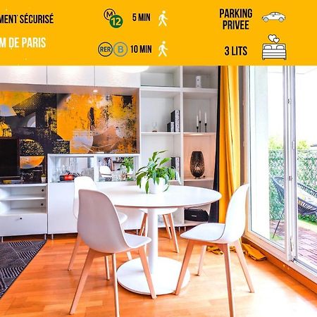 סן-דני Anja - Top Hote Paris - 6 Personnes Balcon Parking מראה חיצוני תמונה
