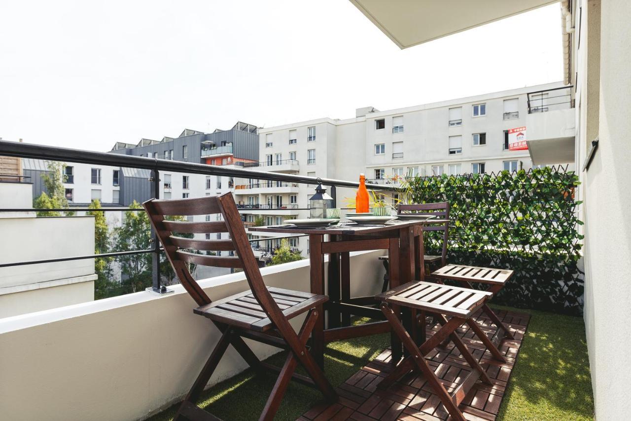 סן-דני Anja - Top Hote Paris - 6 Personnes Balcon Parking מראה חיצוני תמונה