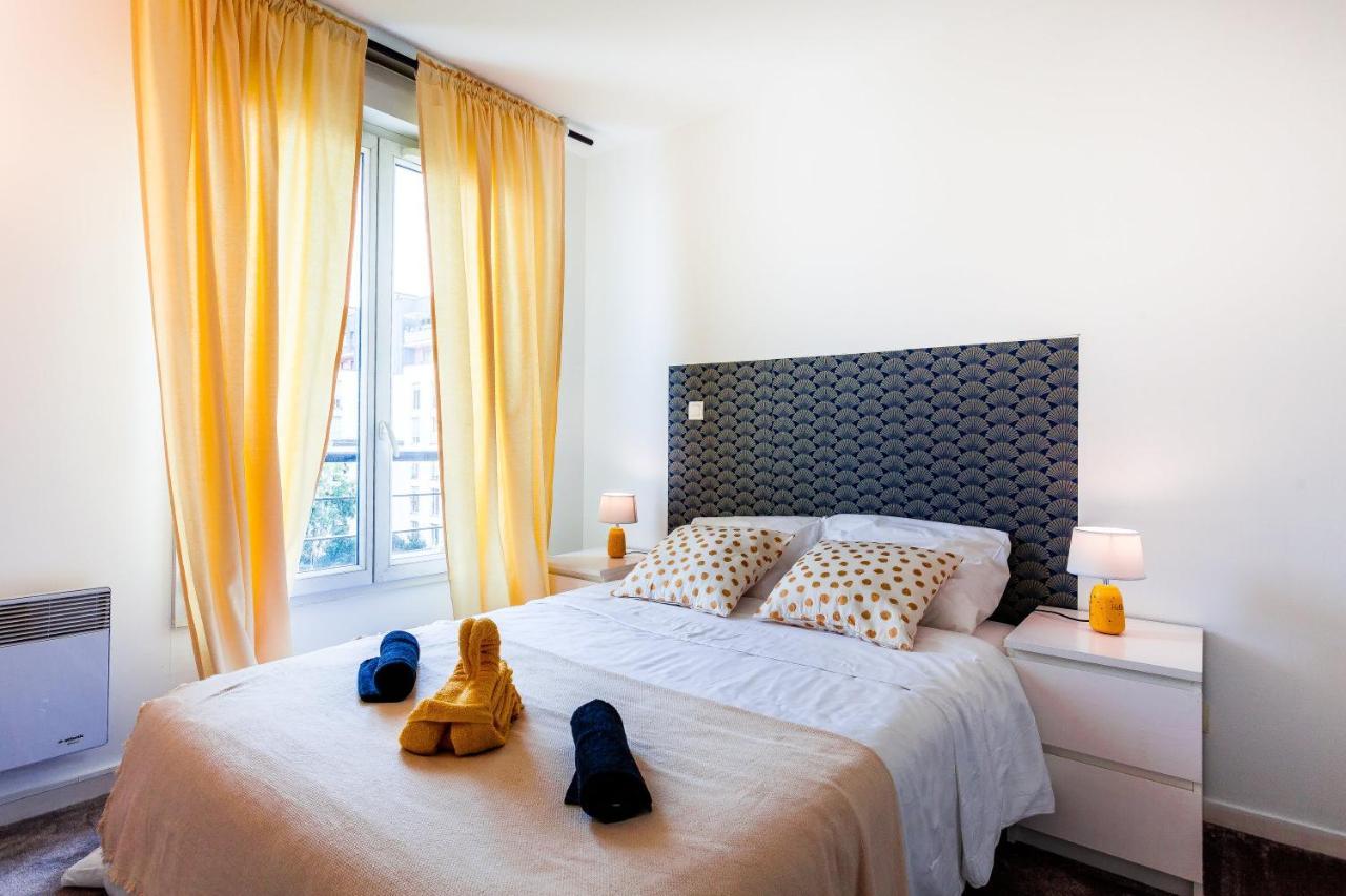 סן-דני Anja - Top Hote Paris - 6 Personnes Balcon Parking מראה חיצוני תמונה